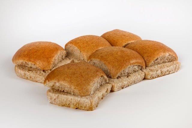 Wheat Sandwich Buns 4" (4 packs of 6)